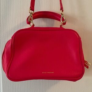 Juicy Couture Hot Pink Structured Crossbody with Top Handle